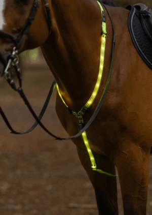 WoofWear LED Neck Band Hi Vis Yellow ML