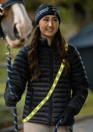 WoofWear LED Sash Hi Viz Yellow