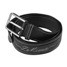 LeMieux Signature Leather Belt Black