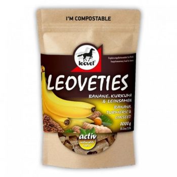 Leovet Banana, Tumeric & Linseed Treats 1000g