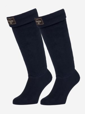 LeMieux Wellington Boot Fleece Sock
