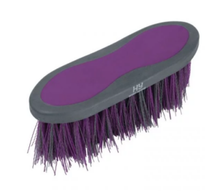 HySport Active Long Bristle Dandy Brush Amethyst Purple