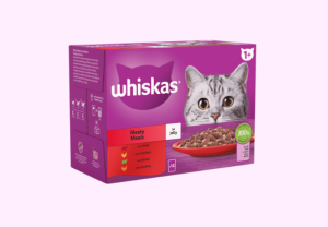 Whiskas 1+ Meaty Meals In Jelly 12x85g