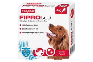 Beaphar FIPROtec Spot-On Medium Dog 4 Pipette