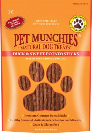 Pet Munchies Duck & Sweet Potato Dental Sticks