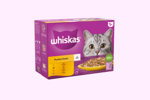 Whiskas 1+ Poultry Feasts In Jelly 12x85g