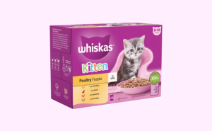 Whiskas Kitten Poultry Feast In Jelly 12x85g
