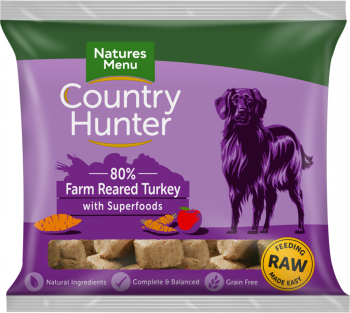 Country Hunter Raw Nuggets – Farm Reared Turkey