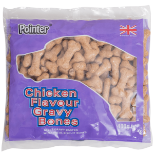 Pointer Chicken Gravy Bones 400g