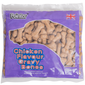 Pointer Chicken Gravy Bones 400g