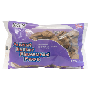 Pointer WF Peanut Butter Paws 1.25kg