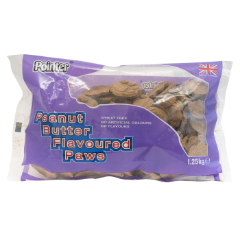 Pointer WF Peanut Butter Paws 1.25kg