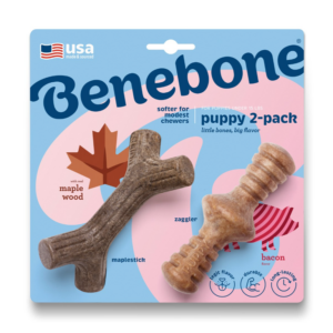 Benebone Puppy 2 Pack Maplestick/Zaggler