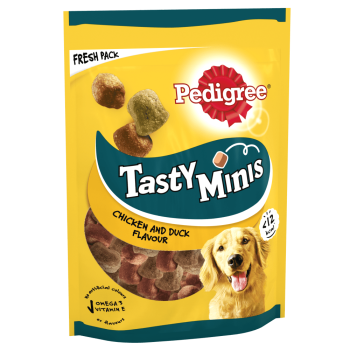 Pedigree Tasty Mini Chewy Chunks Chicken & Duck 130g