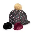 Shires Equestrian Switch It Pom Pom Hat Cover