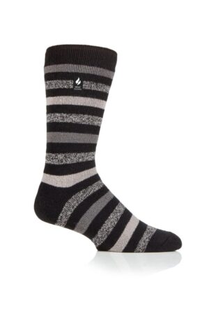 Heat Holders Split Mens Stripe Lite Socks - 1.6 Tog