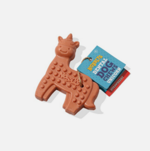 Petello Nobblys Animal Unicorn Strawberry Dog Chew 40g