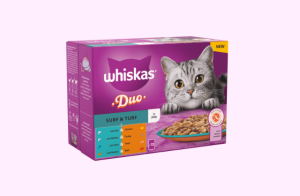 Whiskas 1+ Duo Surf & Turf In Jelly 12x85g