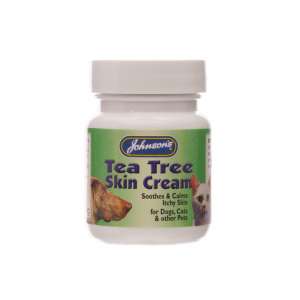 Johnsons Tea Tree Skin Cream Cats & Dogs