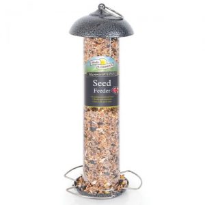 Harrisons Hammertone Silver Seed Feeder