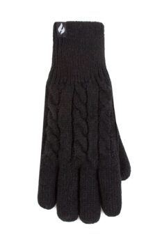 Heat Holders Willow Ladies Cable Knit Gloves